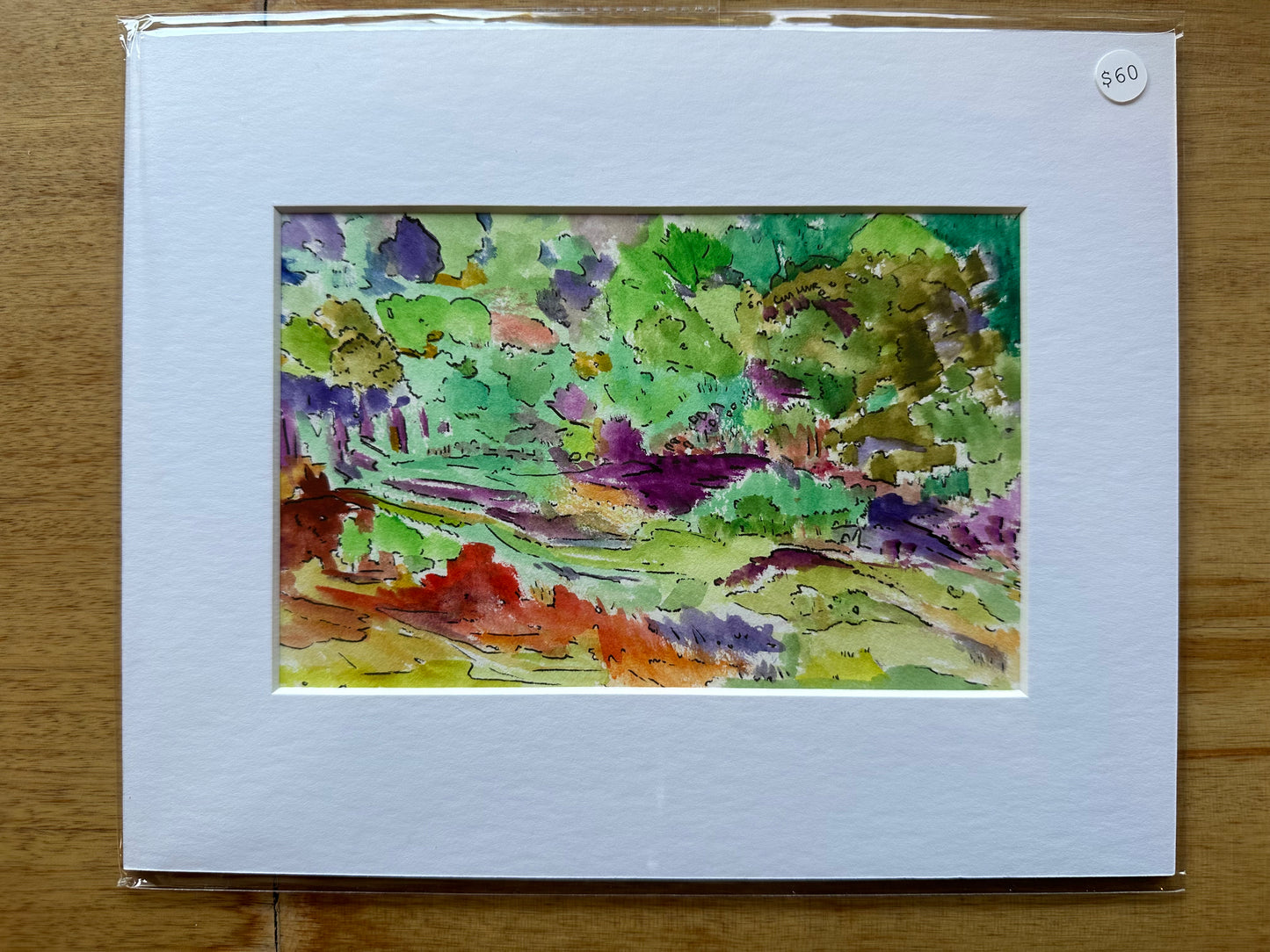 Watercolor Landscape - 1009