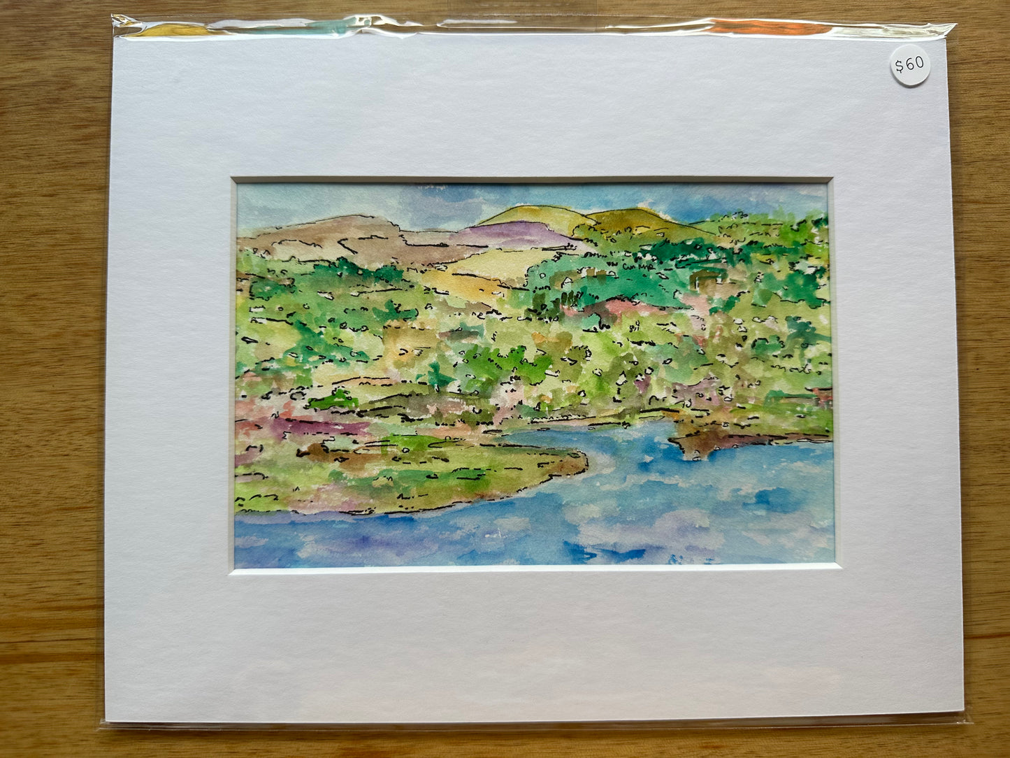 Watercolor Landscape - 1137
