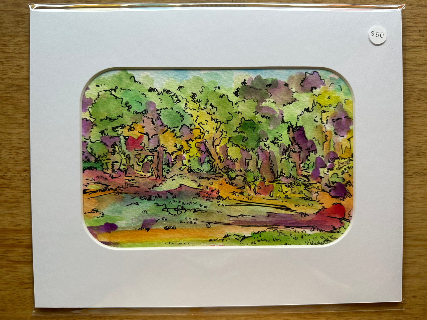 Watercolor Landscape - 1128