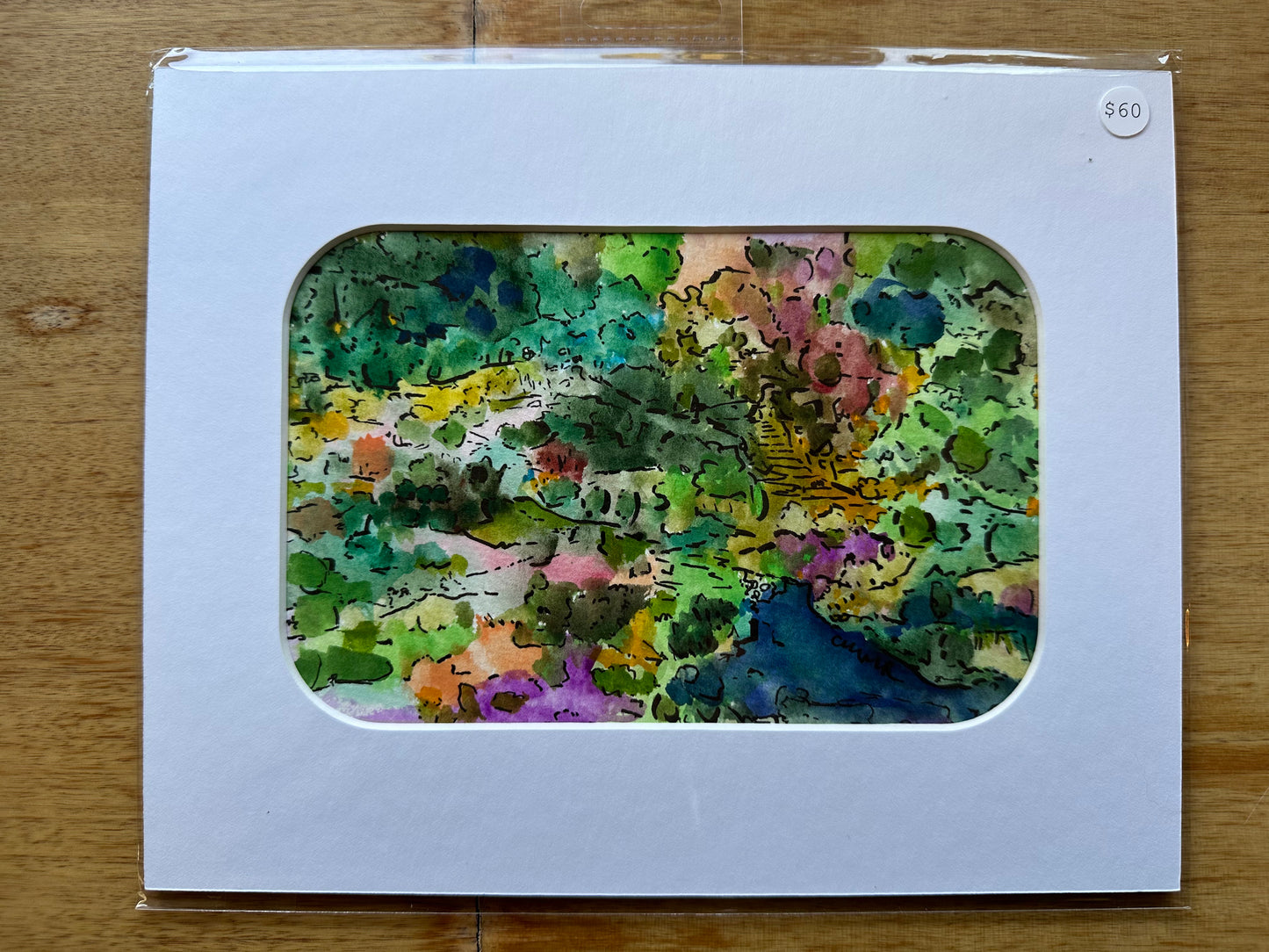 Watercolor Landscape - 1111