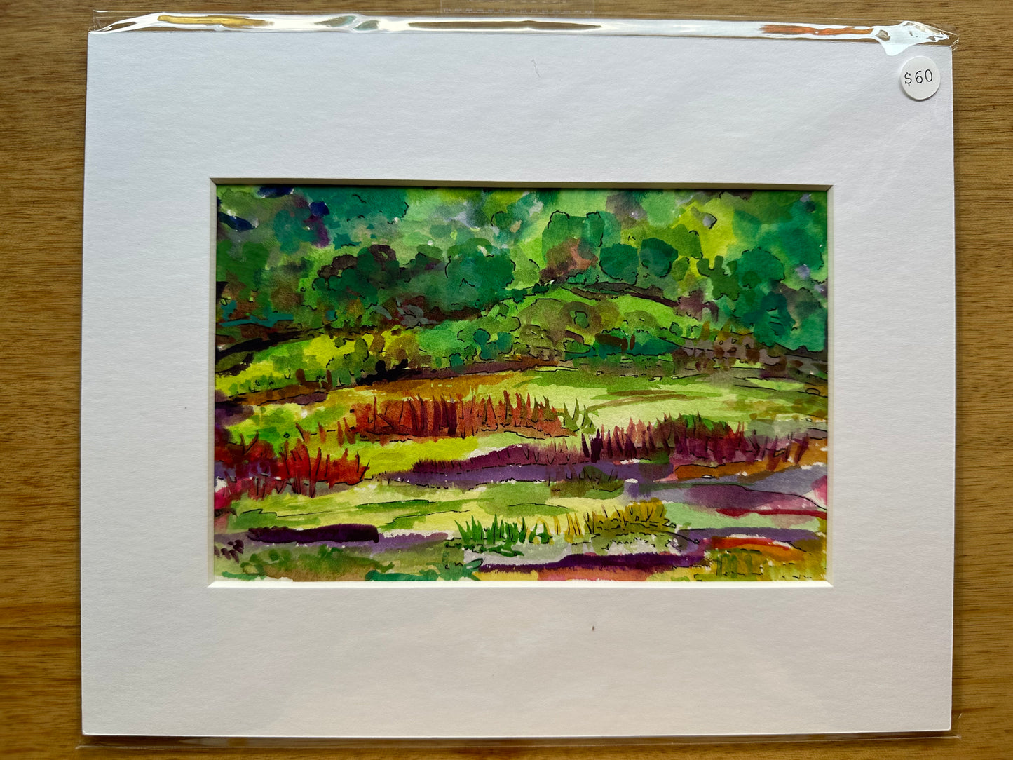 Watercolor Landscape - 1132