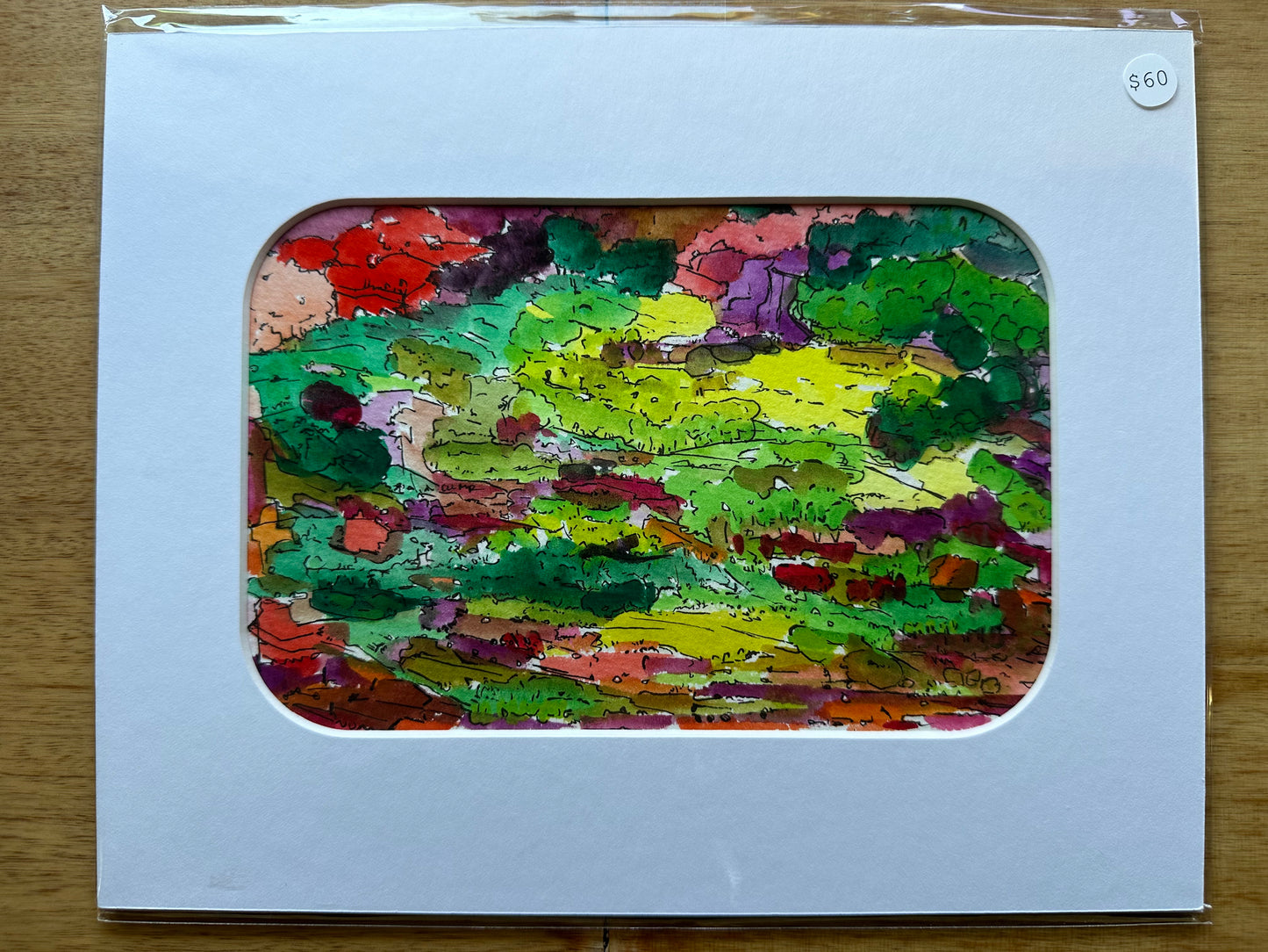 Watercolor Landscape - 1007