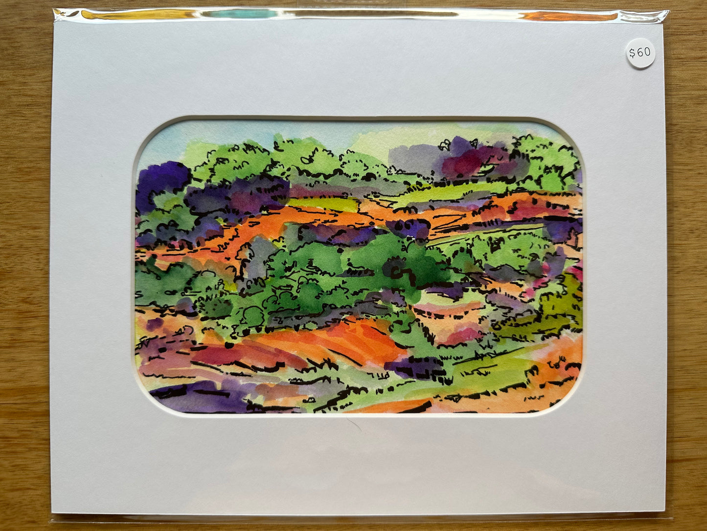 Watercolor Landscape - 1127