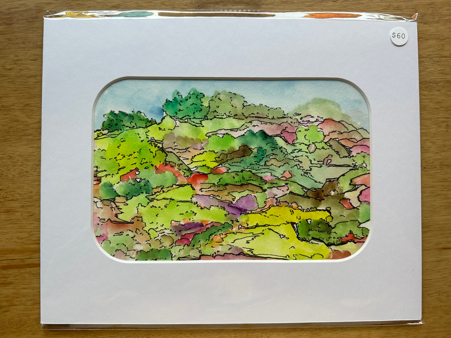 Watercolor Landscape - 1138