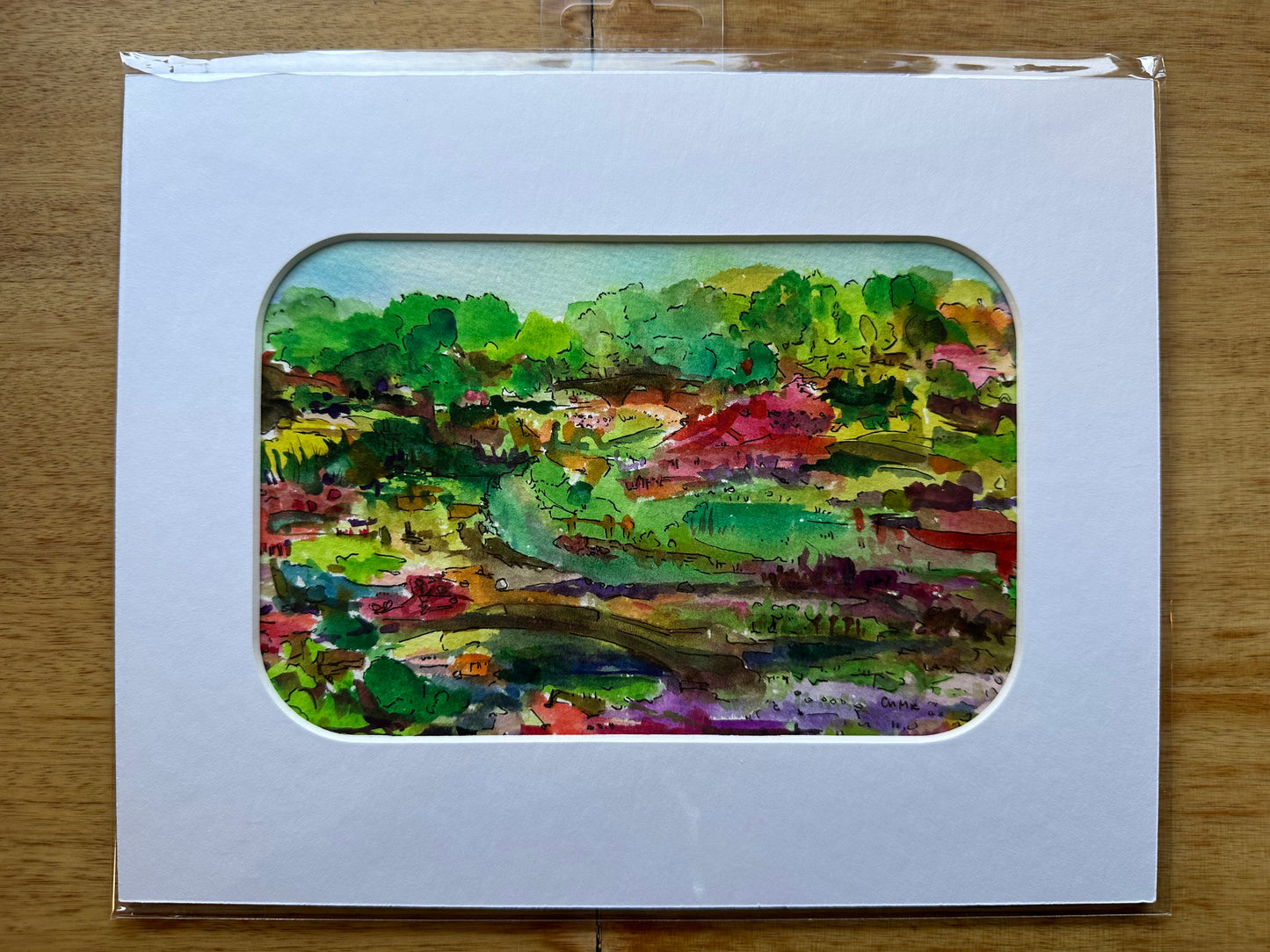 Watercolor Landscape - 1121