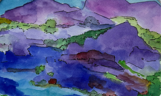 Watercolor Lanscape - 1115