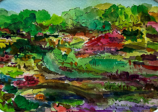 Watercolor Landscape - 1121