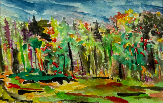 Watercolor Landscape -1136