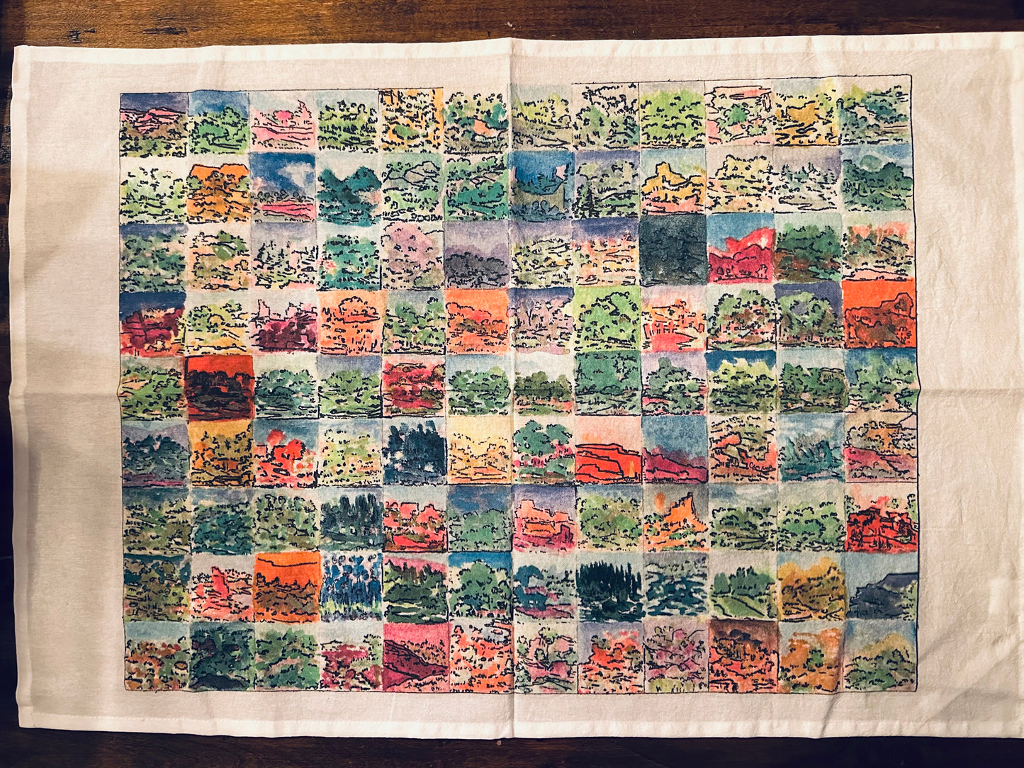 Tea Towel- “Quilted Nature”