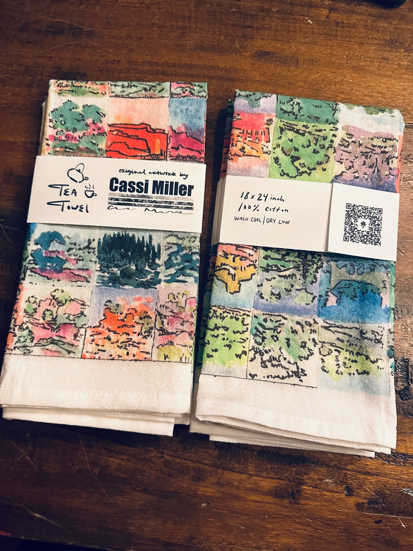 Tea Towel- “Quilted Nature”