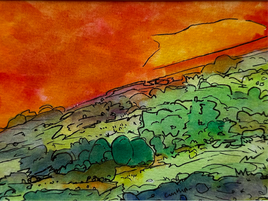 Watercolor Landscape - 1117