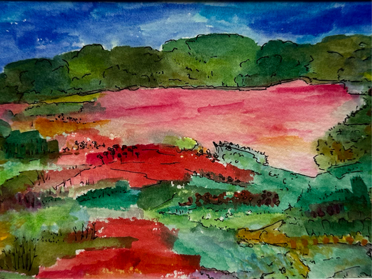 Watercolor Landscape - 1140