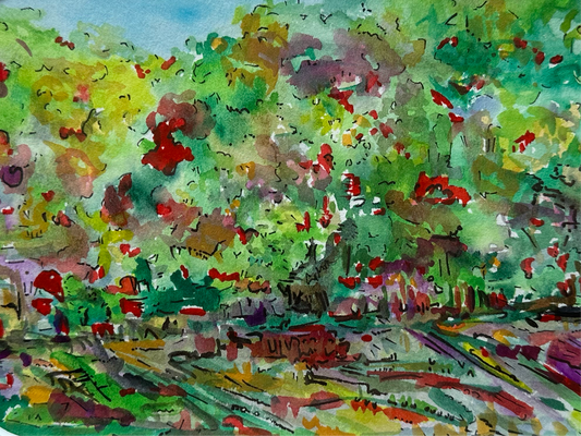 Watercolor Landscape - 1118