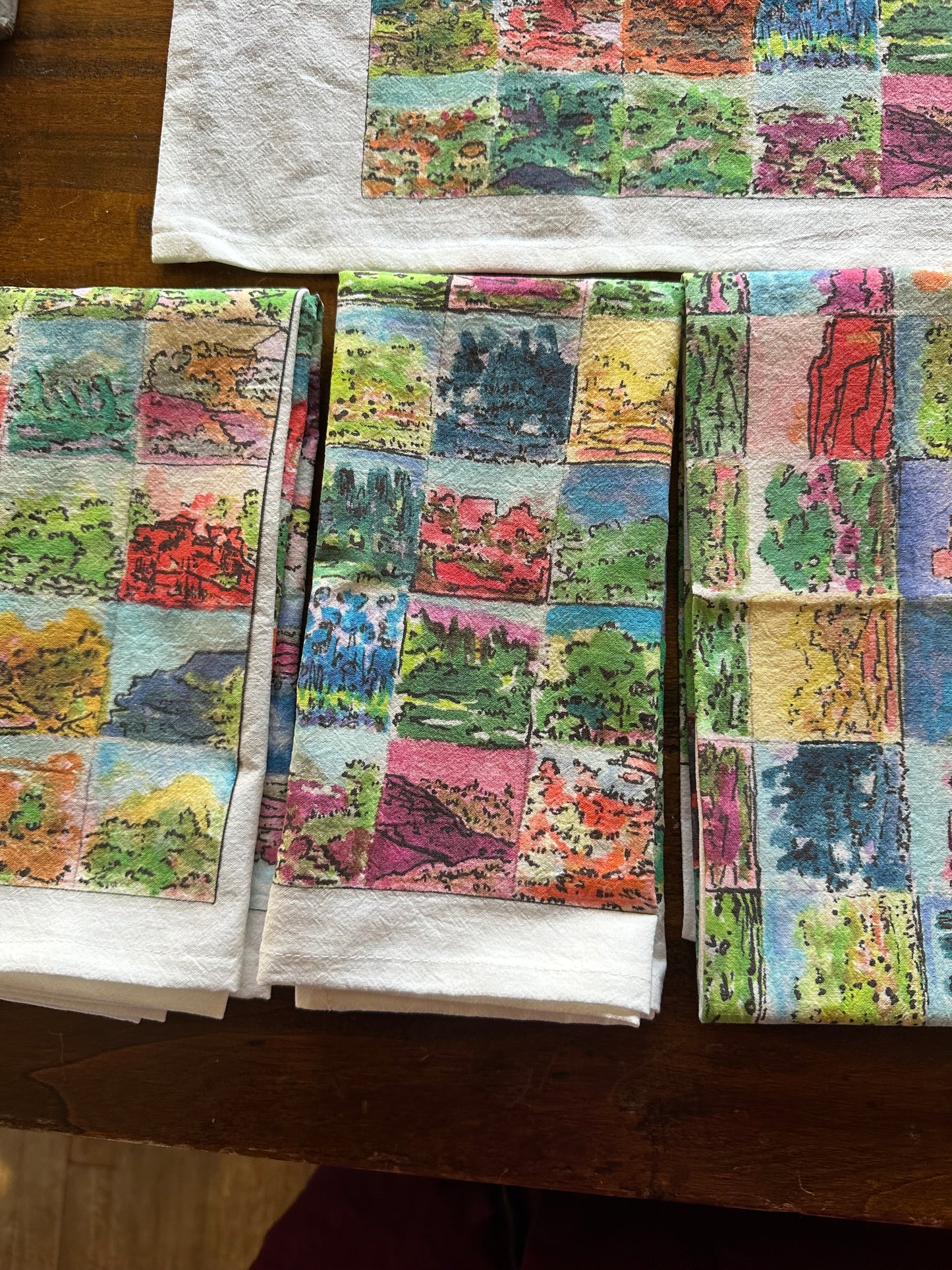 Tea Towel- “Quilted Nature”