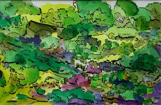 Watercolor Landscape - 1120