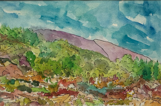 Watercolor Landscape- 1126