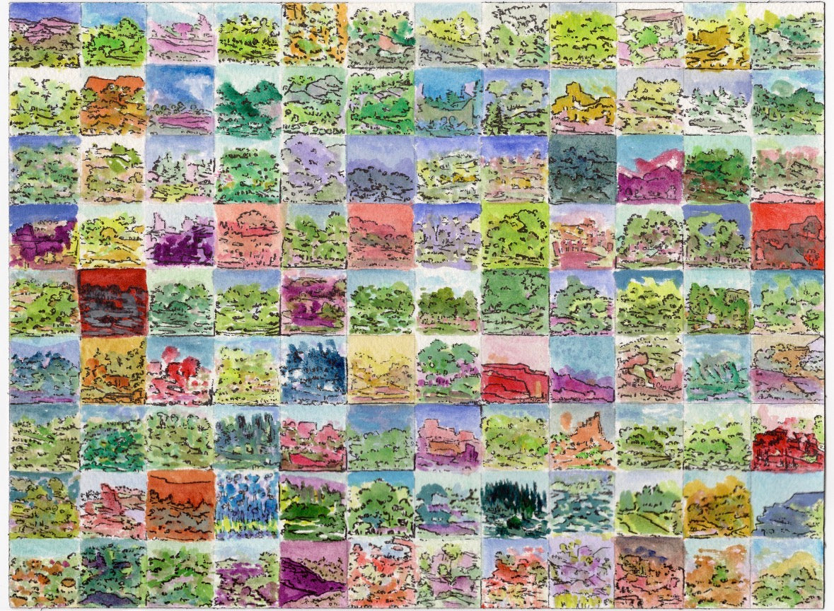 Tea Towel- “Quilted Nature”