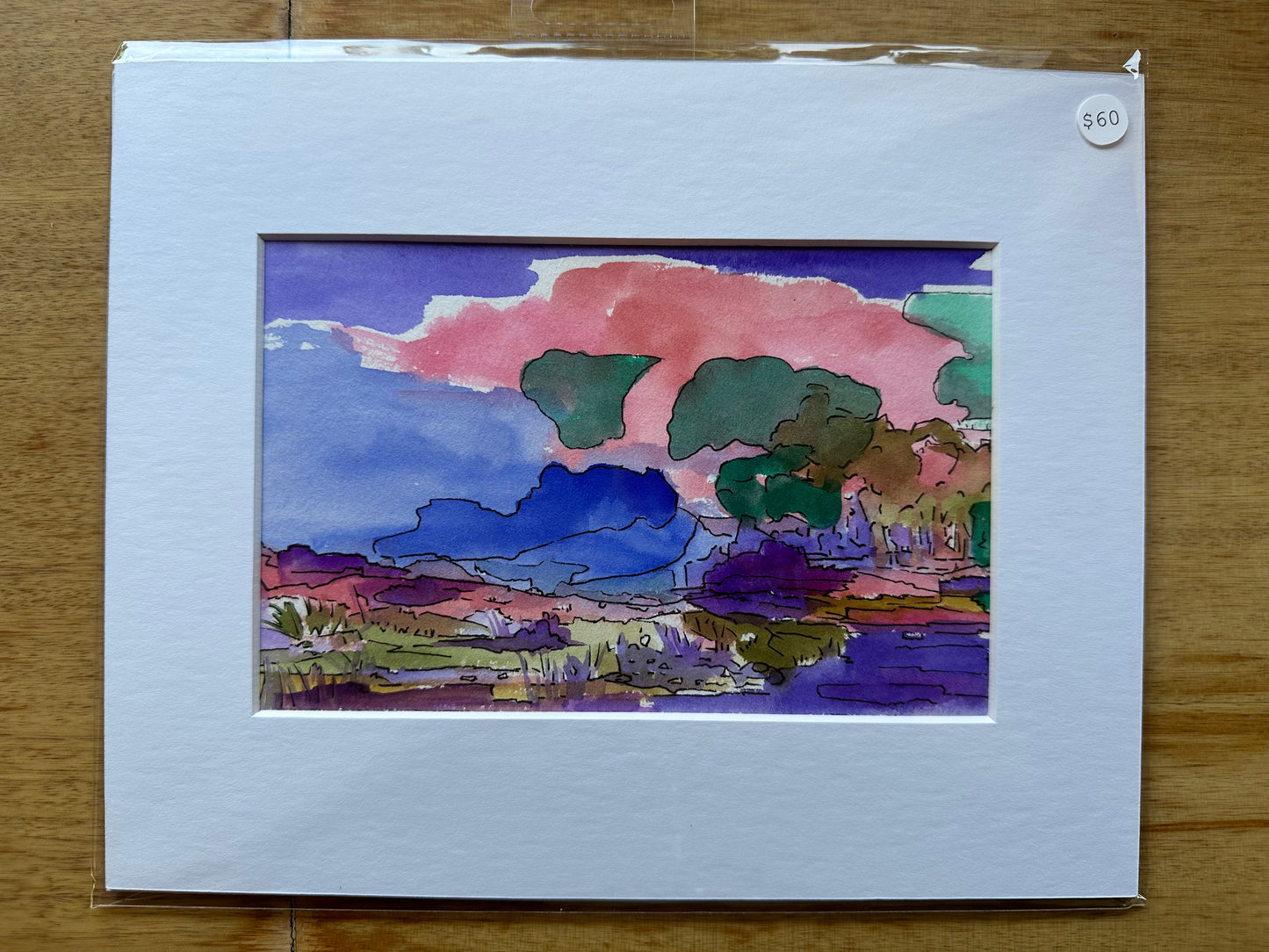 Watercolor Landscape - 1001