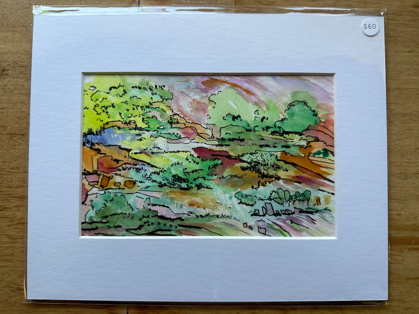 Watercolor Landscape - 1006