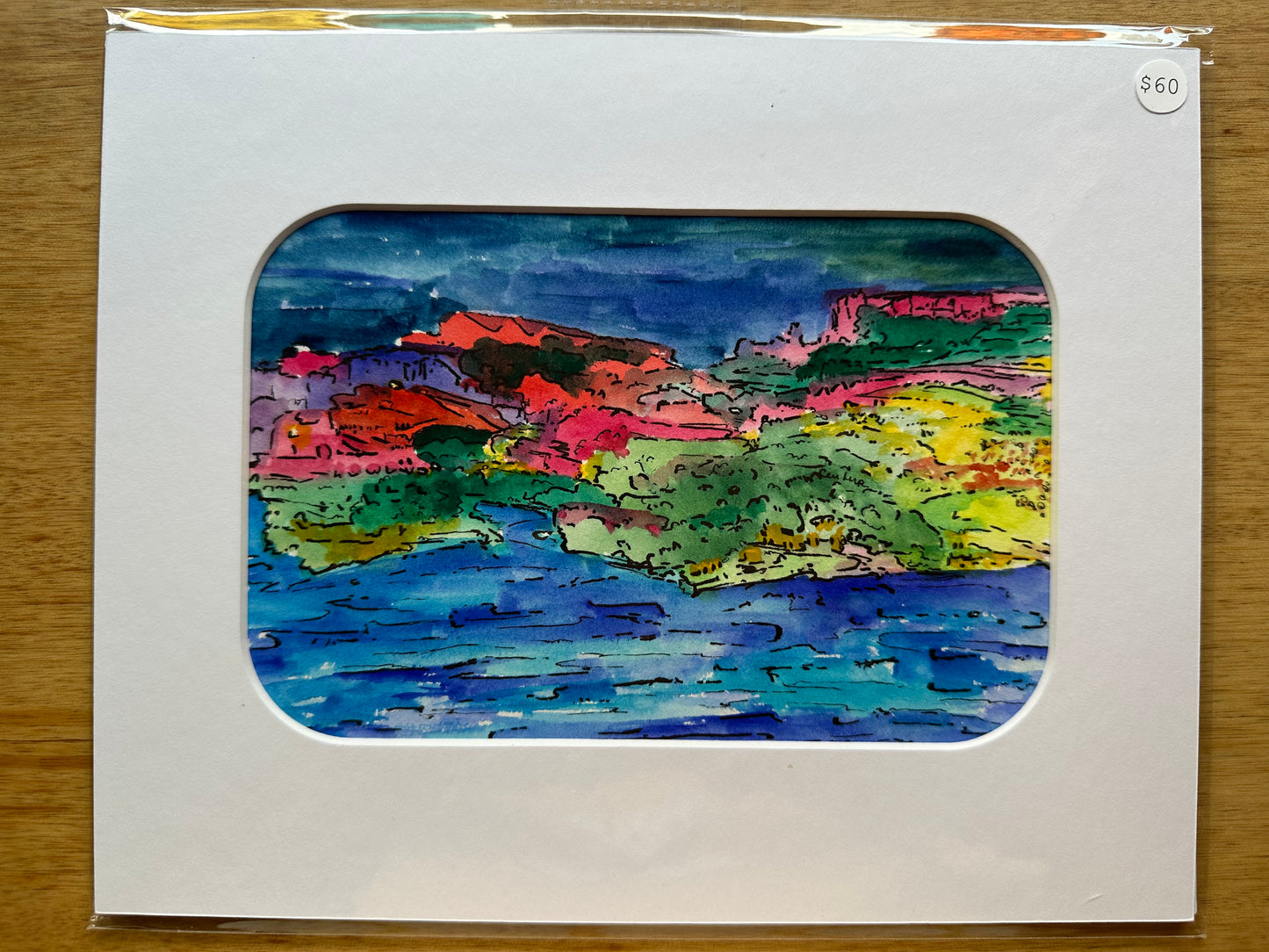 Watercolor Landscape - 1131