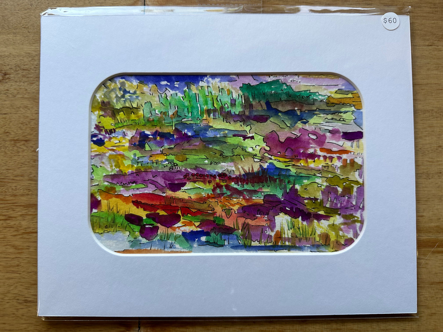 Watercolor Landscape - 1114
