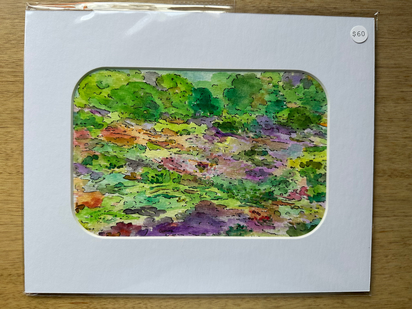 Watercolor Landscape - 1125