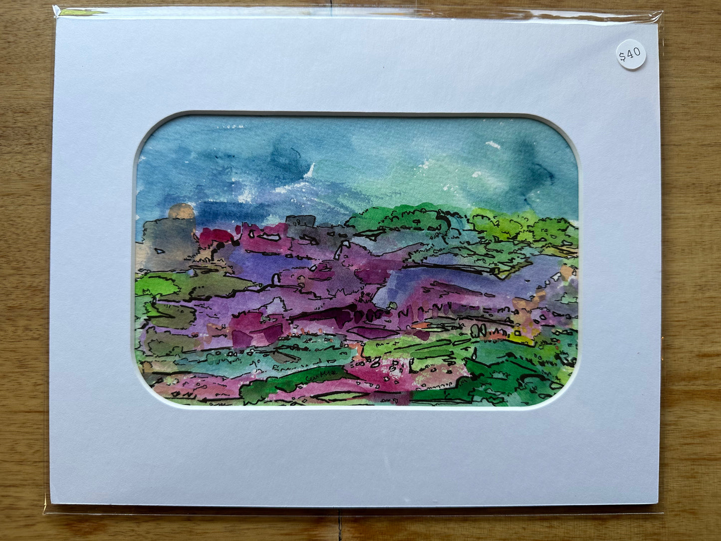 Watercolor Landscape - 1119