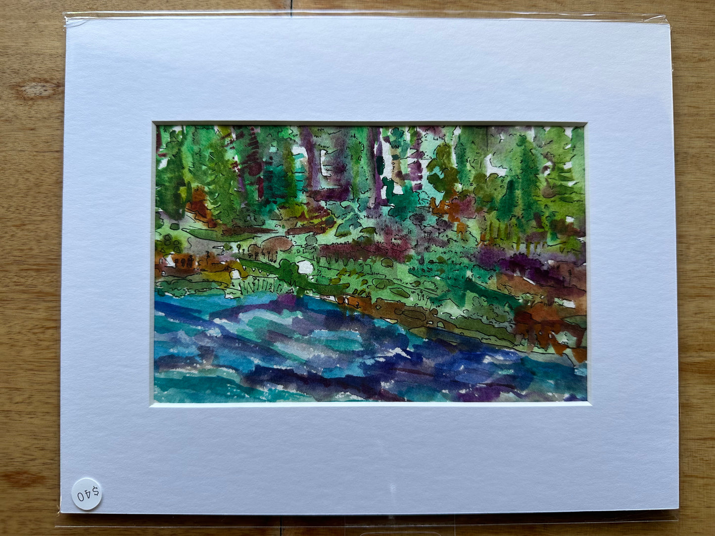 Watercolor Landscape - 1112