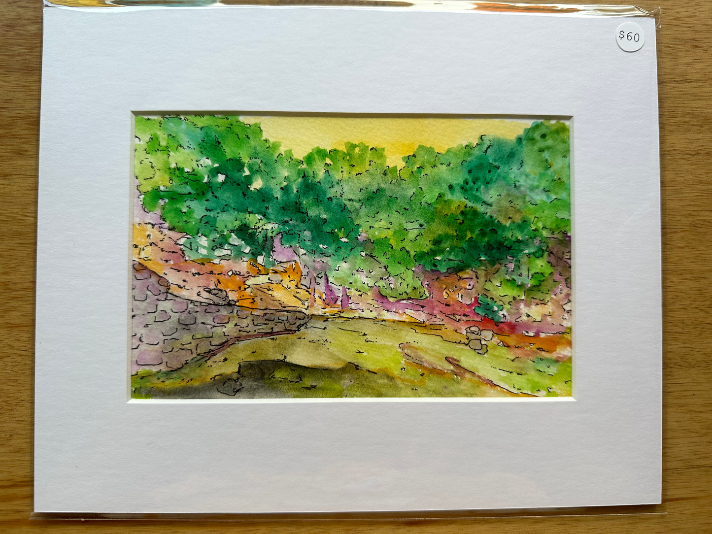 Watercolor Landscape - 1135