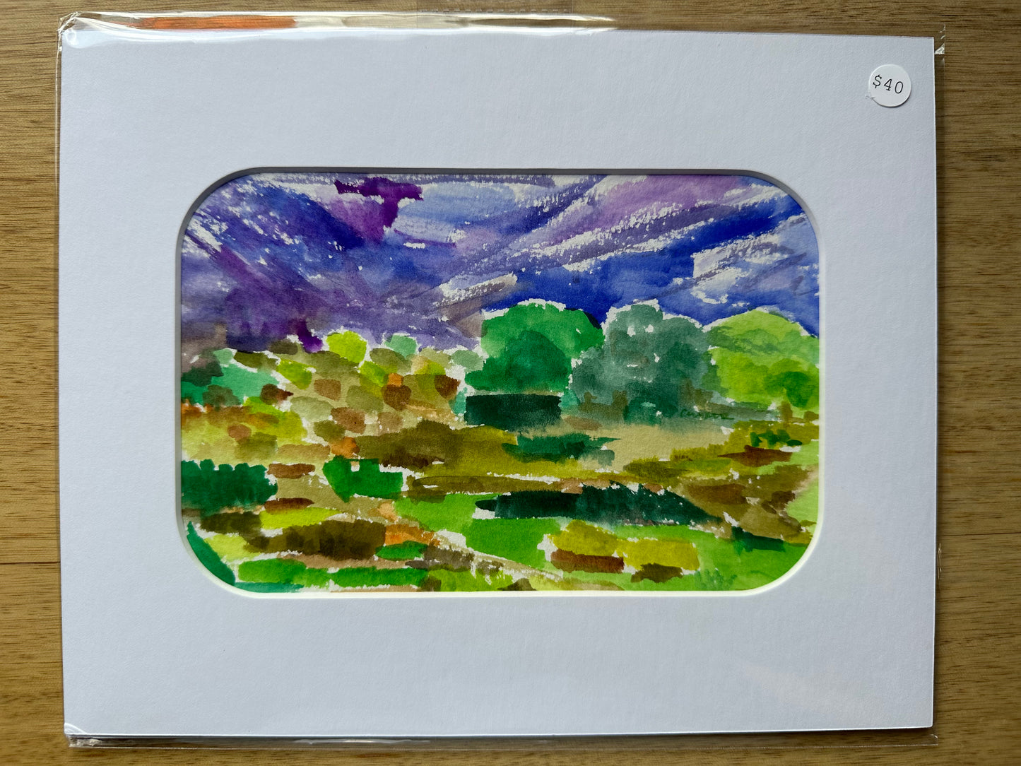 Watercolor Landscape- 1124