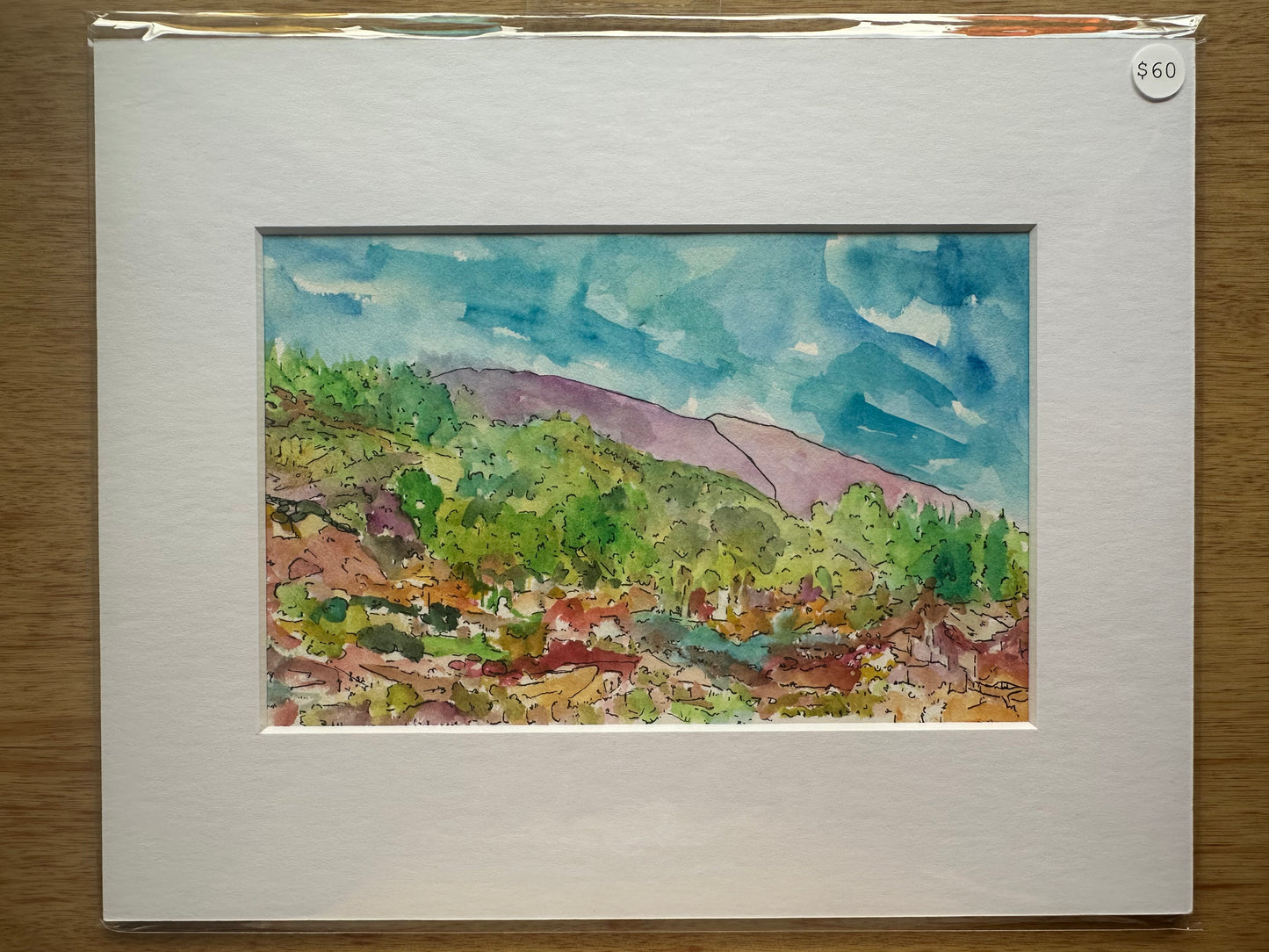 Watercolor Landscape- 1126