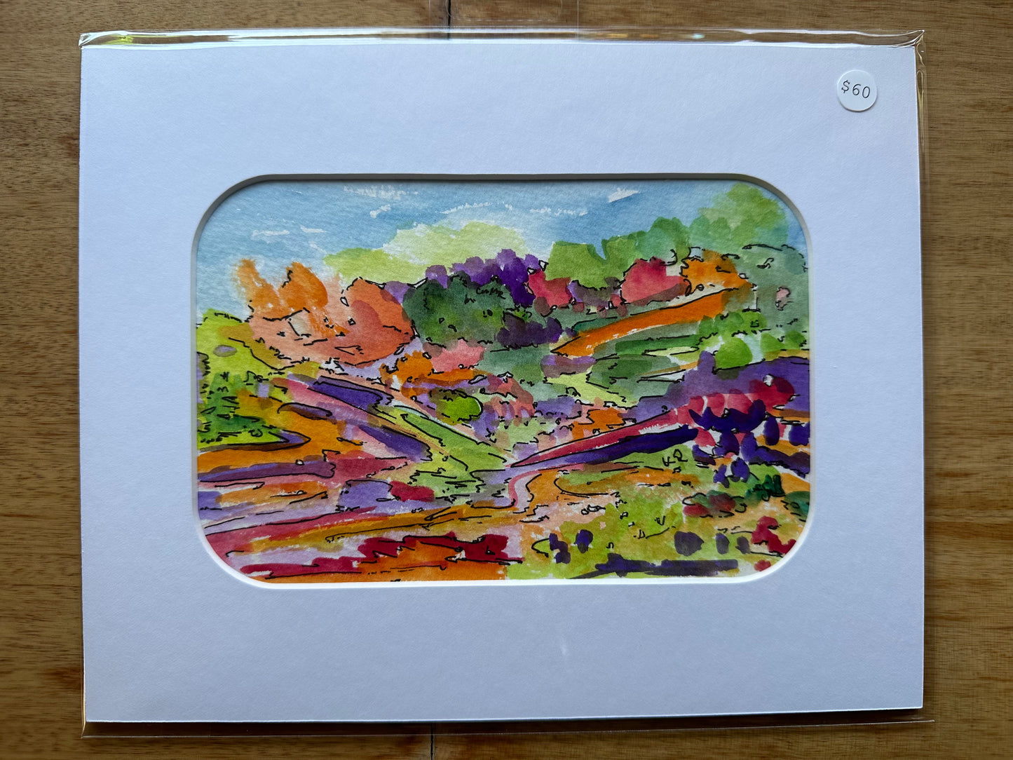 Watercolor Landscape - 1002