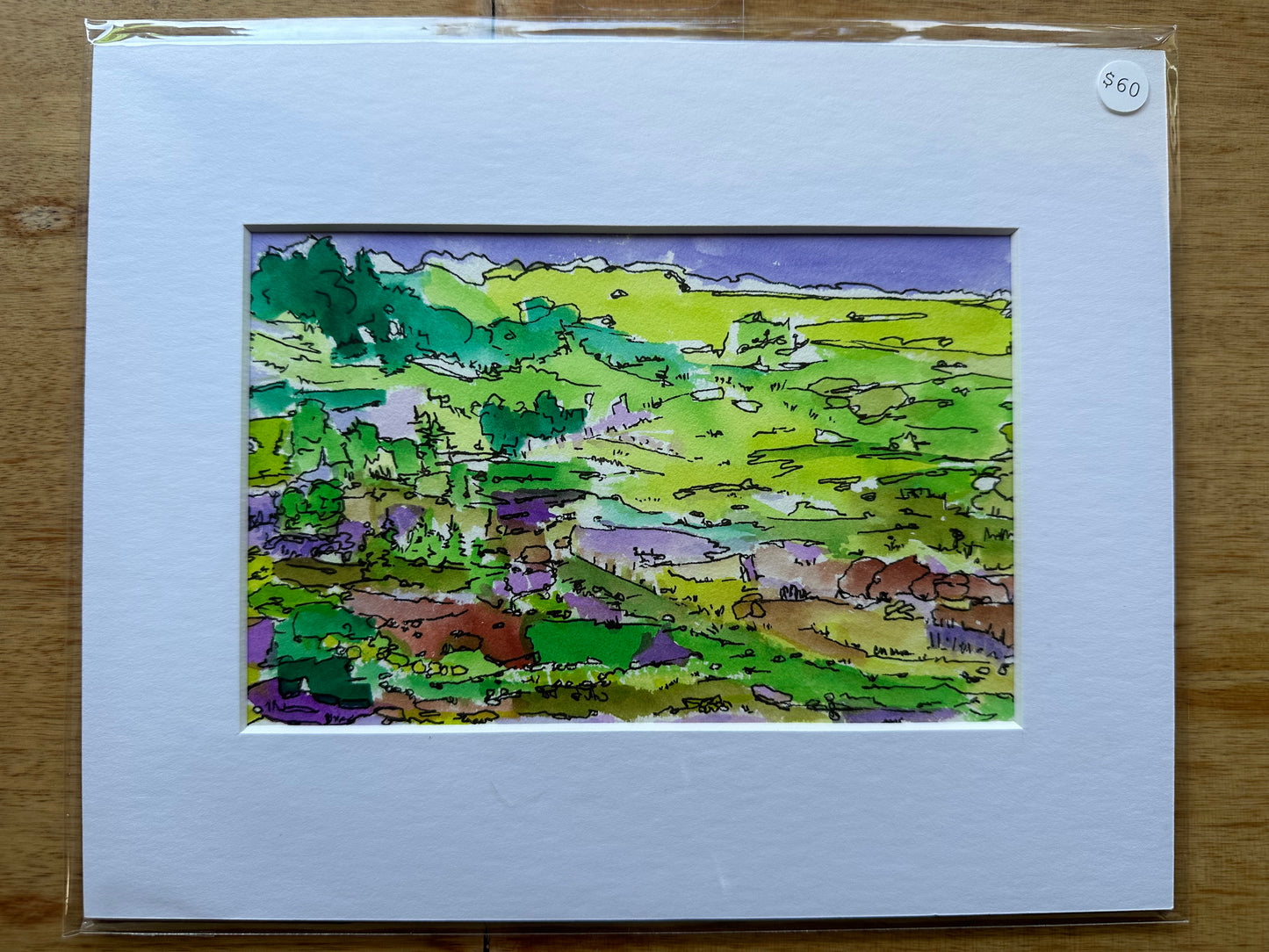 Watercolor Landscape - 1003
