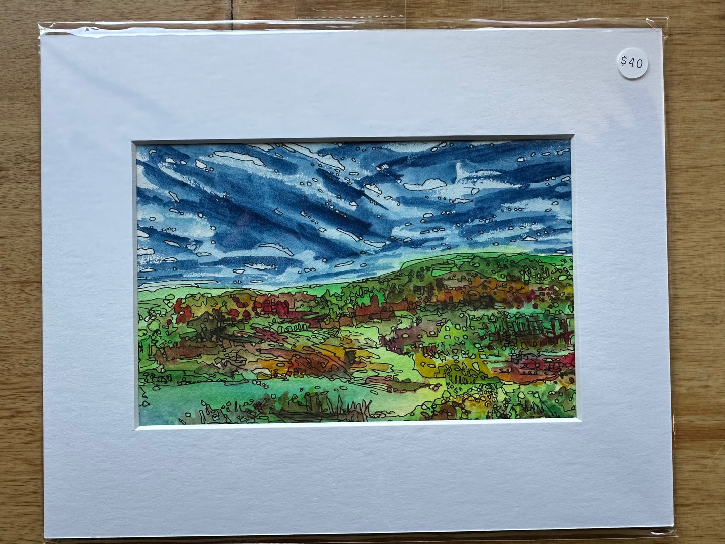 Watercolor Landscape - 1113
