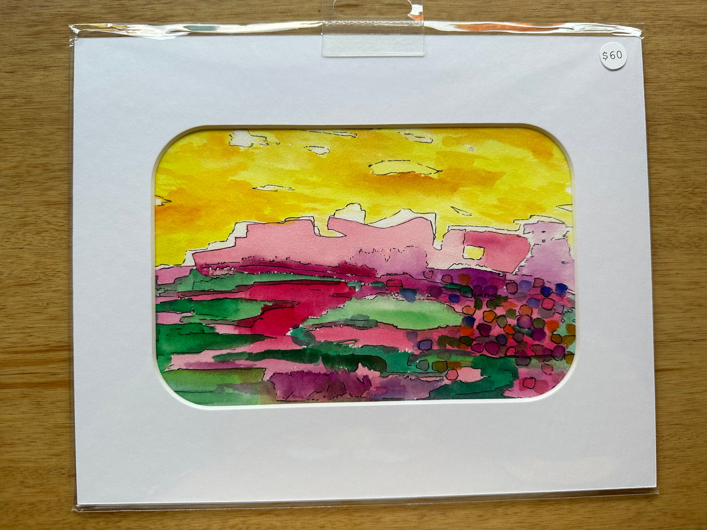 Watercolor Landscape - 1139