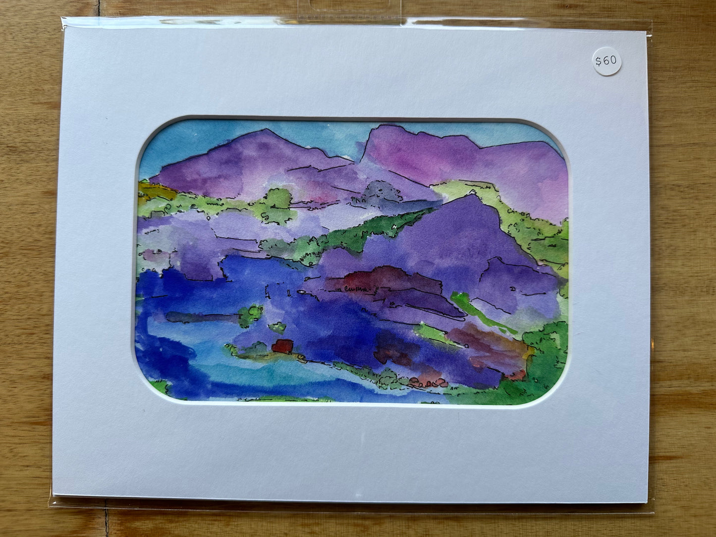 Watercolor Lanscape - 1115