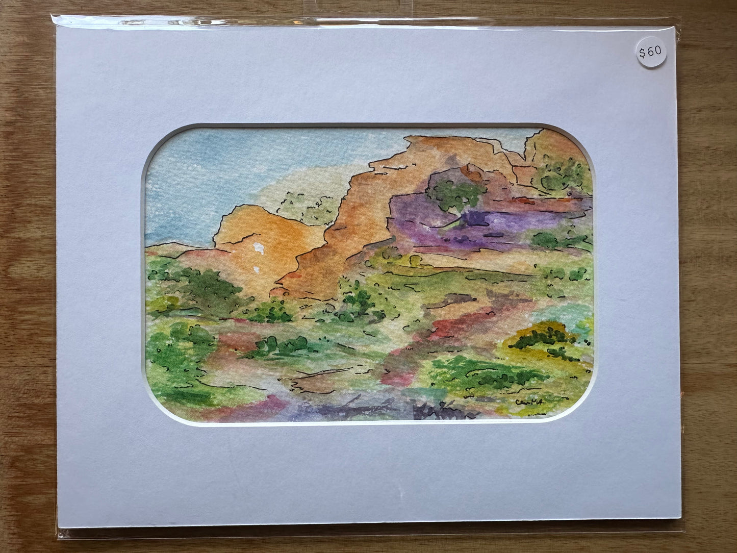 Watercolor Landscape - 1005